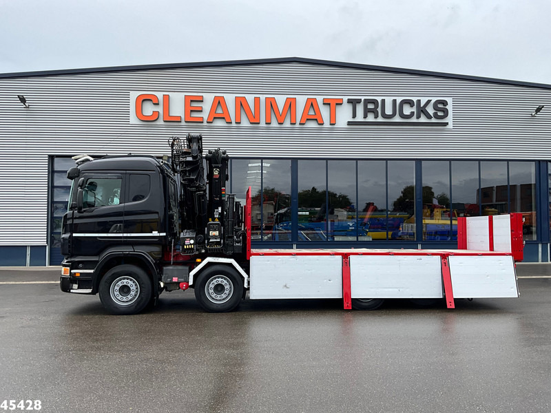 Scania R 480 8x2 Retarder Hiab 47 Tonmeter laadkraan + Fly-Jib! Just 242.931 km! - Camião grua: foto 4 Scania R 480 8x2 Retarder Hiab 47 Tonmeter laadkraan + Fly-Jib! Just 242.931 km! - Camião grua: foto 4