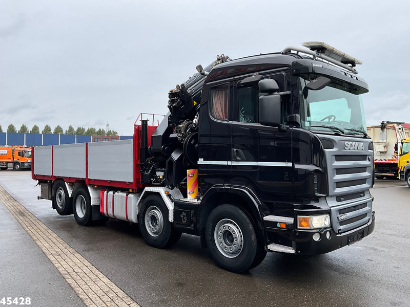 Scania R 480 8x2 Retarder Hiab 47 Tonmeter laadkraan + Fly-Jib! Just 242.931 km! - Camião grua: foto 5 Scania R 480 8x2 Retarder Hiab 47 Tonmeter laadkraan + Fly-Jib! Just 242.931 km! - Camião grua: foto 5