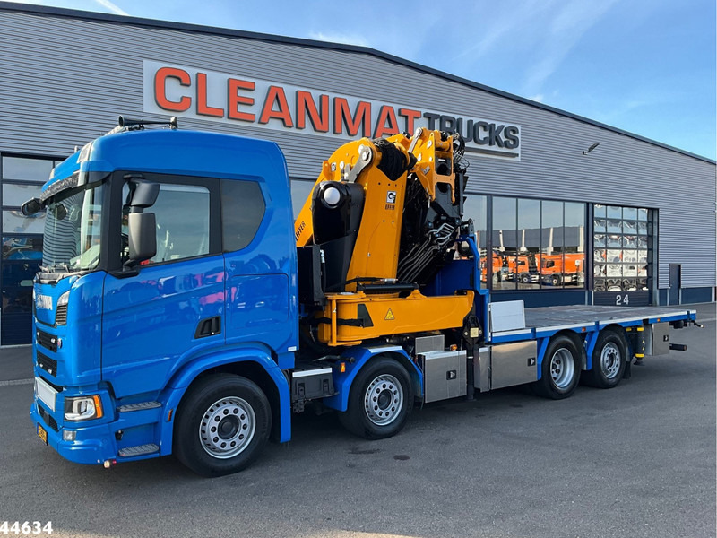 Scania R 540 Euro 6 Effer 100 Tonmeter laadkraan + Fly-Jib Just 39.720 km! - Camião grua: foto 2 Scania R 540 Euro 6 Effer 100 Tonmeter laadkraan + Fly-Jib Just 39.720 km! - Camião grua: foto 2