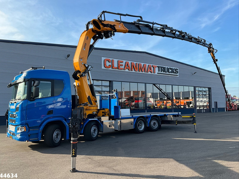 Scania R 540 Euro 6 Effer 100 Tonmeter laadkraan + Fly-Jib Just 39.720 km! - Camião grua: foto 1 Scania R 540 Euro 6 Effer 100 Tonmeter laadkraan + Fly-Jib Just 39.720 km! - Camião grua: foto 1