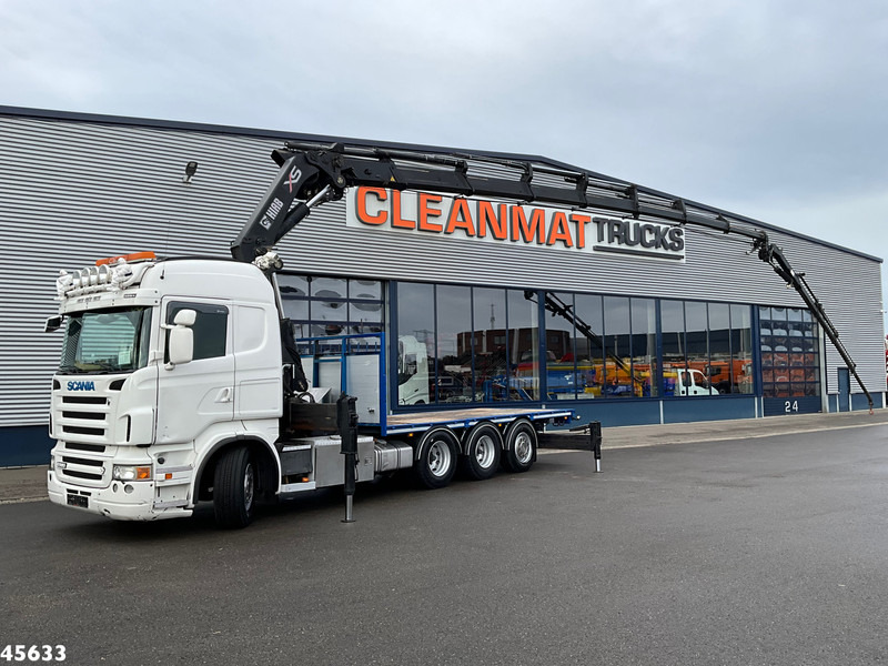 Scania R 560 V8 8x4 Retarder Hiab 47 Tonmeter laadkraan + Fly-Jib! - Camião grua: foto 1 Scania R 560 V8 8x4 Retarder Hiab 47 Tonmeter laadkraan + Fly-Jib! - Camião grua: foto 1