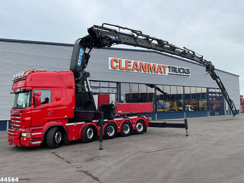 Scania R 620 10x4 V8 Retarder Effer 175 Tonmeter laadkraan + Fly-Jib Just 170.527 km! - Camião grua: foto 1 Scania R 620 10x4 V8 Retarder Effer 175 Tonmeter laadkraan + Fly-Jib Just 170.527 km! - Camião grua: foto 1