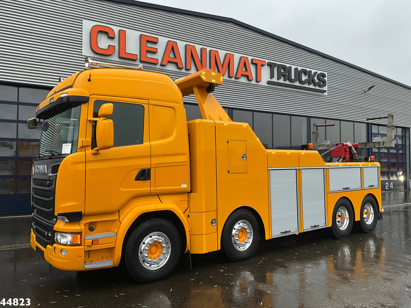 Scania R730 V8 8x4 Euro 6 Retarder Recovery truck Just 17.951 km! - Caminhão reboque: foto 1 Scania R730 V8 8x4 Euro 6 Retarder Recovery truck Just 17.951 km! - Caminhão reboque: foto 1