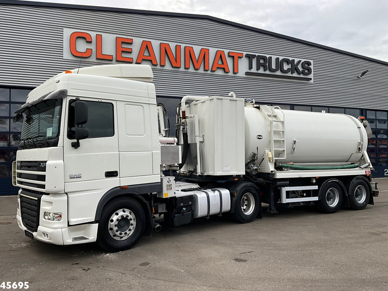DAF FT 105 XF 460 Just 196.550 km + IPSAM 18m³ Combi oplegger - Tractor: foto 1 DAF FT 105 XF 460 Just 196.550 km + IPSAM 18m³ Combi oplegger - Tractor: foto 1