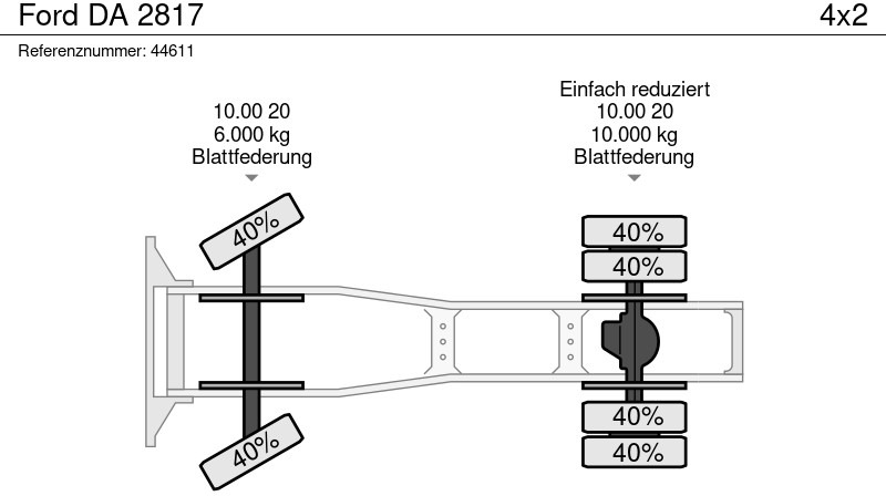 Tractor Ford DA 2817: foto 11 Tractor Ford DA 2817: foto 11