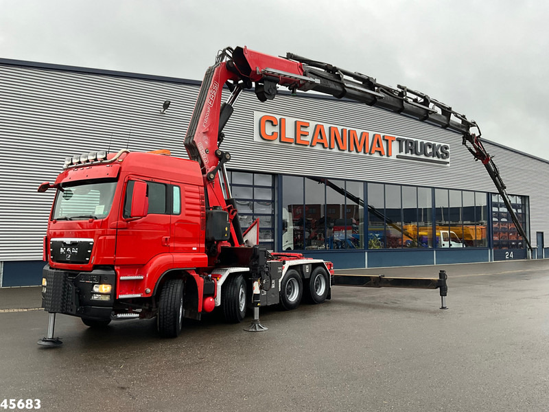 MAN TGS 41.480 8x4 ZF Intarder Fassi 130 Tonmeter laadkraan + Fly-JIb - Tractor: foto 1 MAN TGS 41.480 8x4 ZF Intarder Fassi 130 Tonmeter laadkraan + Fly-JIb - Tractor: foto 1