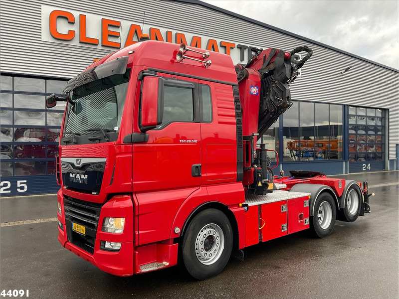 MAN TGX 28.510 HMF 50 Tonmeter laadkraan + Fly-Jib - Tractor: foto 2 MAN TGX 28.510 HMF 50 Tonmeter laadkraan + Fly-Jib - Tractor: foto 2