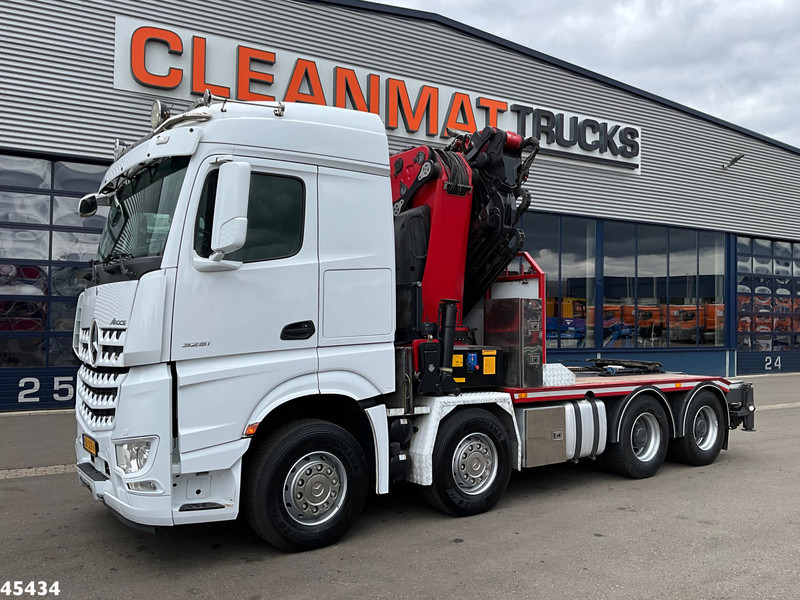 Mercedes-Benz Arocs 3251 8x4 Euro 6 Retarder HMF 85 Tonmeter laadkraan Fly-Jib - Tractor: foto 2 Mercedes-Benz Arocs 3251 8x4 Euro 6 Retarder HMF 85 Tonmeter laadkraan Fly-Jib - Tractor: foto 2