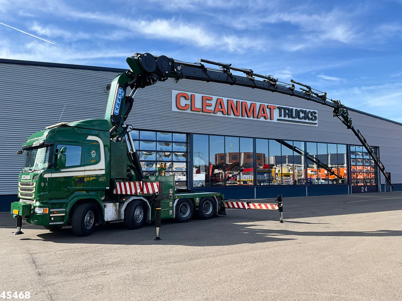 Scania R 490 8x4 Euro 6 Effer 140 Tonmeter laadkraan + Fly-Jib Just 283.508 km - Tractor: foto 1 Scania R 490 8x4 Euro 6 Effer 140 Tonmeter laadkraan + Fly-Jib Just 283.508 km - Tractor: foto 1