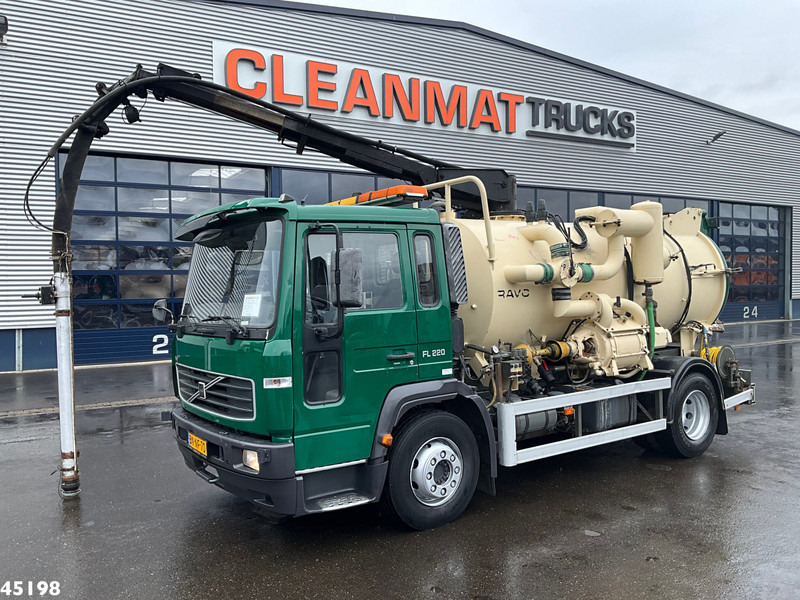 Volvo FL 220 Ravo 7,5m³ kolkenzuiger Just 165.156 km! - Caminhão limpa fossa: foto 1 Volvo FL 220 Ravo 7,5m³ kolkenzuiger Just 165.156 km! - Caminhão limpa fossa: foto 1