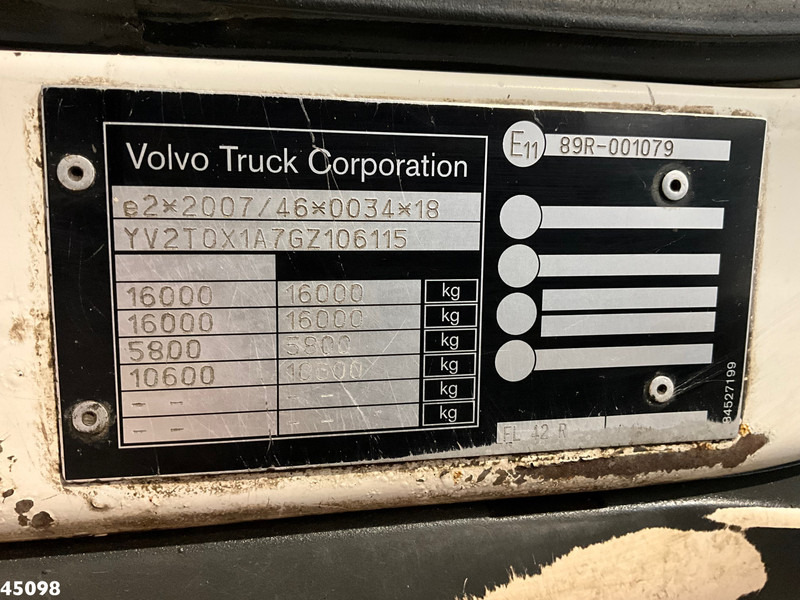 Caminhão de lixo Volvo FL 250 Euro 6 VDK 10m³: foto 20