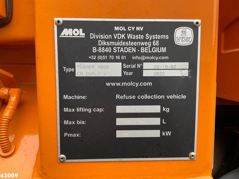 Caminhão de lixo Volvo FM 330 VDK 23m³ SULO weighing system: foto 9