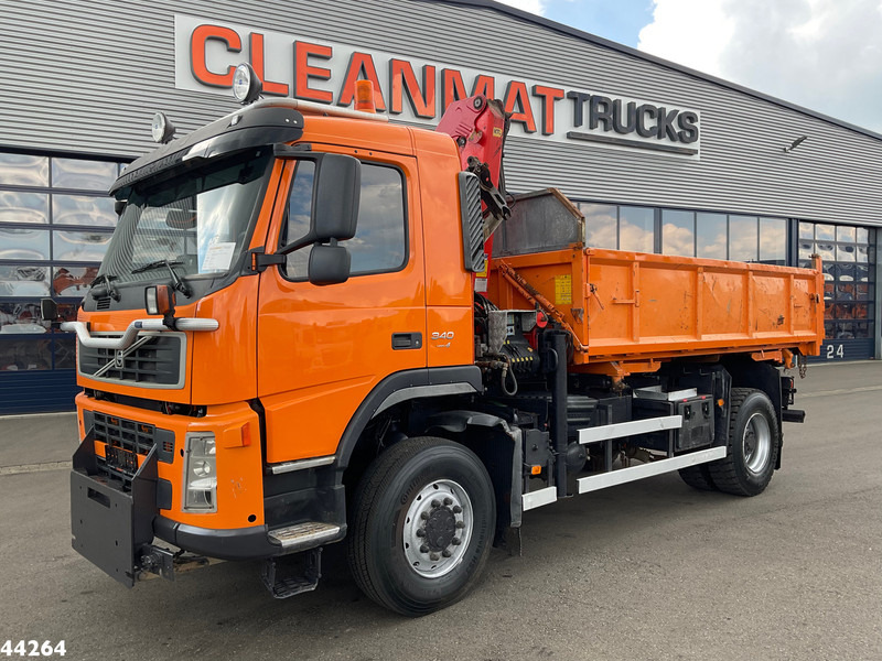 Volvo FM 340 4x4 Palfinger 10 Tonmeter laadkraan Manual Full steel - Camião basculante, Camião grua: foto 2 Volvo FM 340 4x4 Palfinger 10 Tonmeter laadkraan Manual Full steel - Camião basculante, Camião grua: foto 2