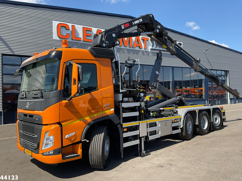 Volvo FM 420 8x2 Hiab 25 Tonmeter laadkraan Welvaarts laadkraan weegsysteem - Camião polibenne, Camião grua: foto 1 Volvo FM 420 8x2 Hiab 25 Tonmeter laadkraan Welvaarts laadkraan weegsysteem - Camião polibenne, Camião grua: foto 1