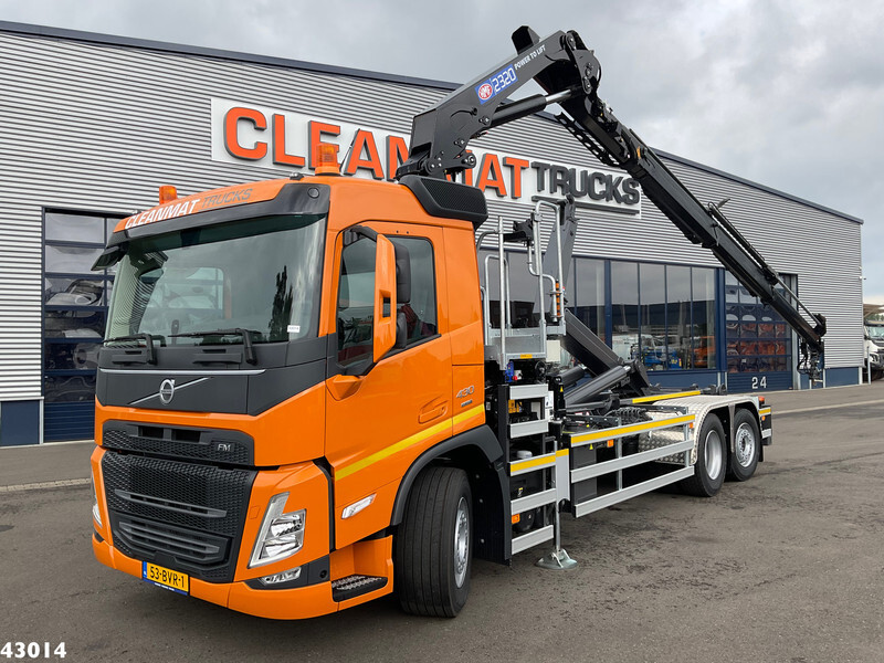Volvo FM 430 HMF 23 Tonmeter laadkraan - Camião polibenne, Camião grua: foto 1 Volvo FM 430 HMF 23 Tonmeter laadkraan - Camião polibenne, Camião grua: foto 1