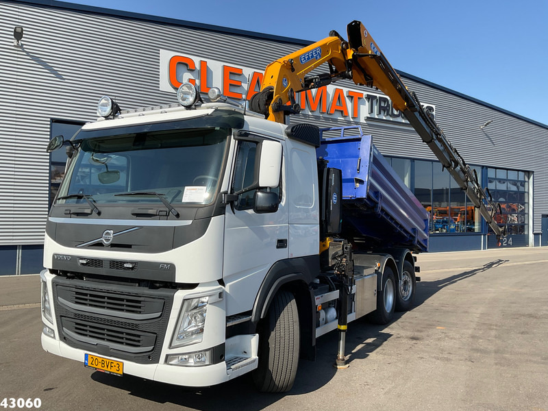 Volvo FM 460 Effer 26 Tonmeter laadkraan Kipper Just 94.130 km! - Camião basculante, Camião grua: foto 1 Volvo FM 460 Effer 26 Tonmeter laadkraan Kipper Just 94.130 km! - Camião basculante, Camião grua: foto 1