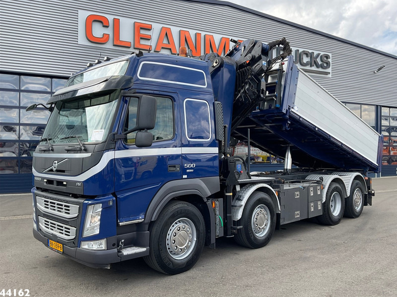 Volvo FM 500 Euro 6 HMF 50 Tonmeter laadkraan + Fly-Jib - Camião grua: foto 3 Volvo FM 500 Euro 6 HMF 50 Tonmeter laadkraan + Fly-Jib - Camião grua: foto 3