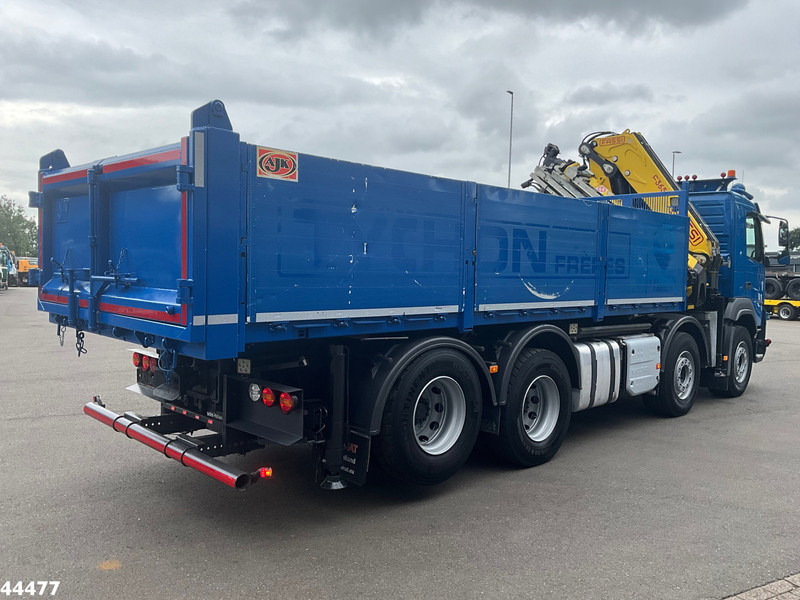 Camião basculante, Camião grua Volvo FMX 540 8x4 Euro 6 Fassi 36 Tonmeter laadkraan: foto 9