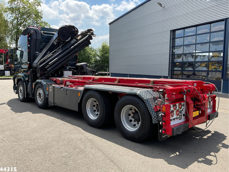 Camião com sistema de cabo, Camião grua Volvo FMX 540 8x4 Euro 6 Hiab 28 Tonmeter laadkraan: foto 6