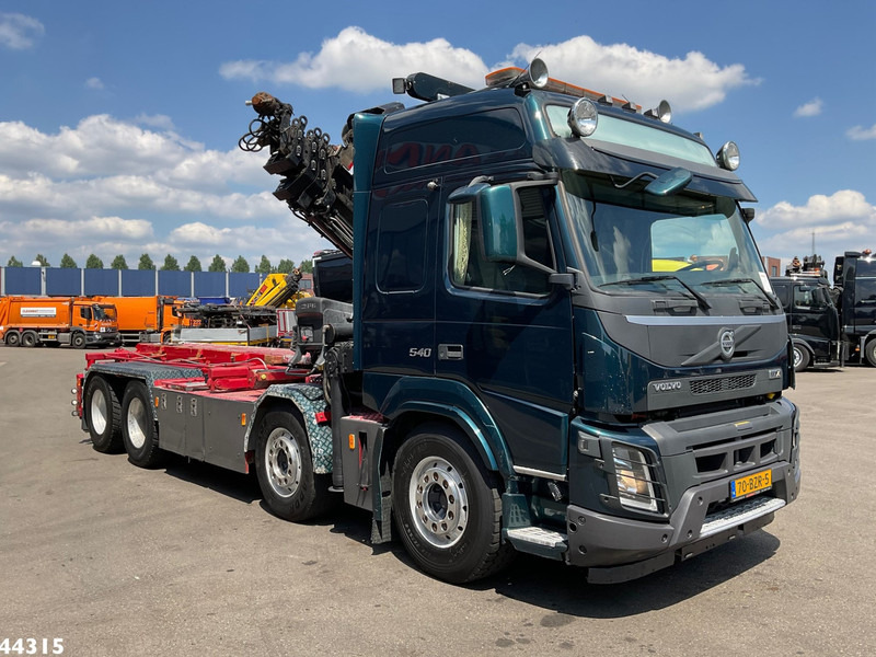 Volvo FMX 540 8x4 Euro 6 Hiab 28 Tonmeter laadkraan - Camião com sistema de cabo, Camião grua: foto 5 Volvo FMX 540 8x4 Euro 6 Hiab 28 Tonmeter laadkraan - Camião com sistema de cabo, Camião grua: foto 5