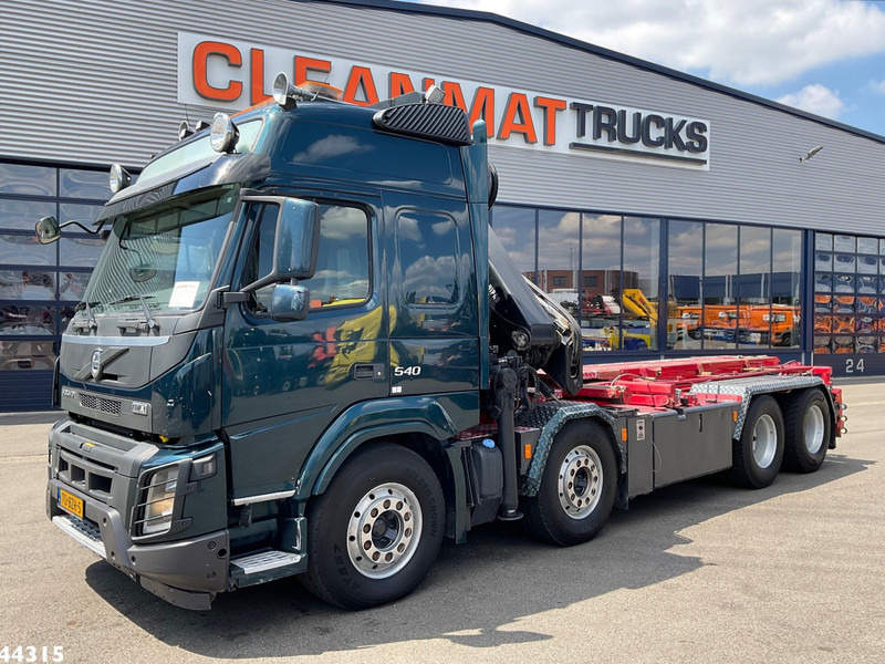 Volvo FMX 540 8x4 Euro 6 Hiab 28 Tonmeter laadkraan - Camião com sistema de cabo, Camião grua: foto 4 Volvo FMX 540 8x4 Euro 6 Hiab 28 Tonmeter laadkraan - Camião com sistema de cabo, Camião grua: foto 4