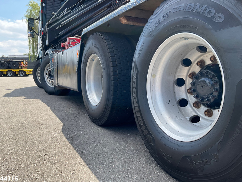 Camião com sistema de cabo, Camião grua Volvo FMX 540 8x4 Euro 6 Hiab 28 Tonmeter laadkraan: foto 13