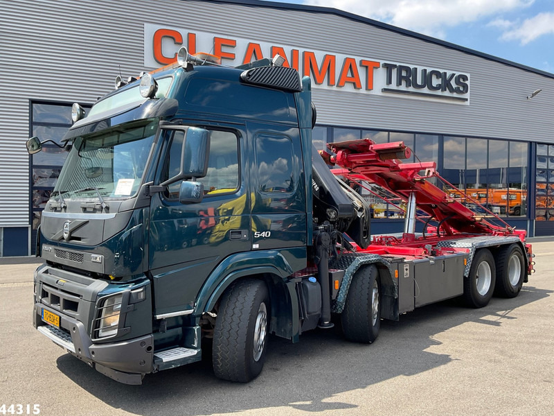 Volvo FMX 540 8x4 Euro 6 Hiab 28 Tonmeter laadkraan - Camião com sistema de cabo, Camião grua: foto 2 Volvo FMX 540 8x4 Euro 6 Hiab 28 Tonmeter laadkraan - Camião com sistema de cabo, Camião grua: foto 2