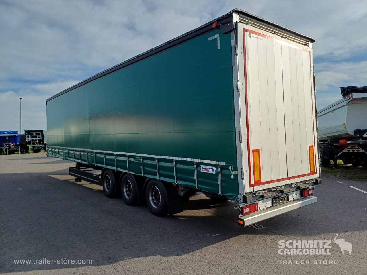 BERGER Auflieger Curtainsider Mega - Semi-reboque de lona: foto 5 BERGER Auflieger Curtainsider Mega - Semi-reboque de lona: foto 5