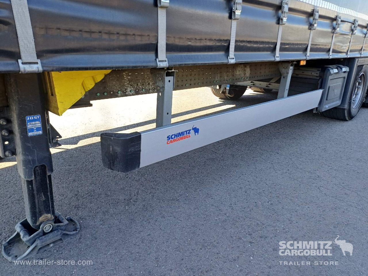 SCHMITZ Auflieger Curtainsider Mega - Semi-reboque de lona: foto 3 SCHMITZ Auflieger Curtainsider Mega - Semi-reboque de lona: foto 3