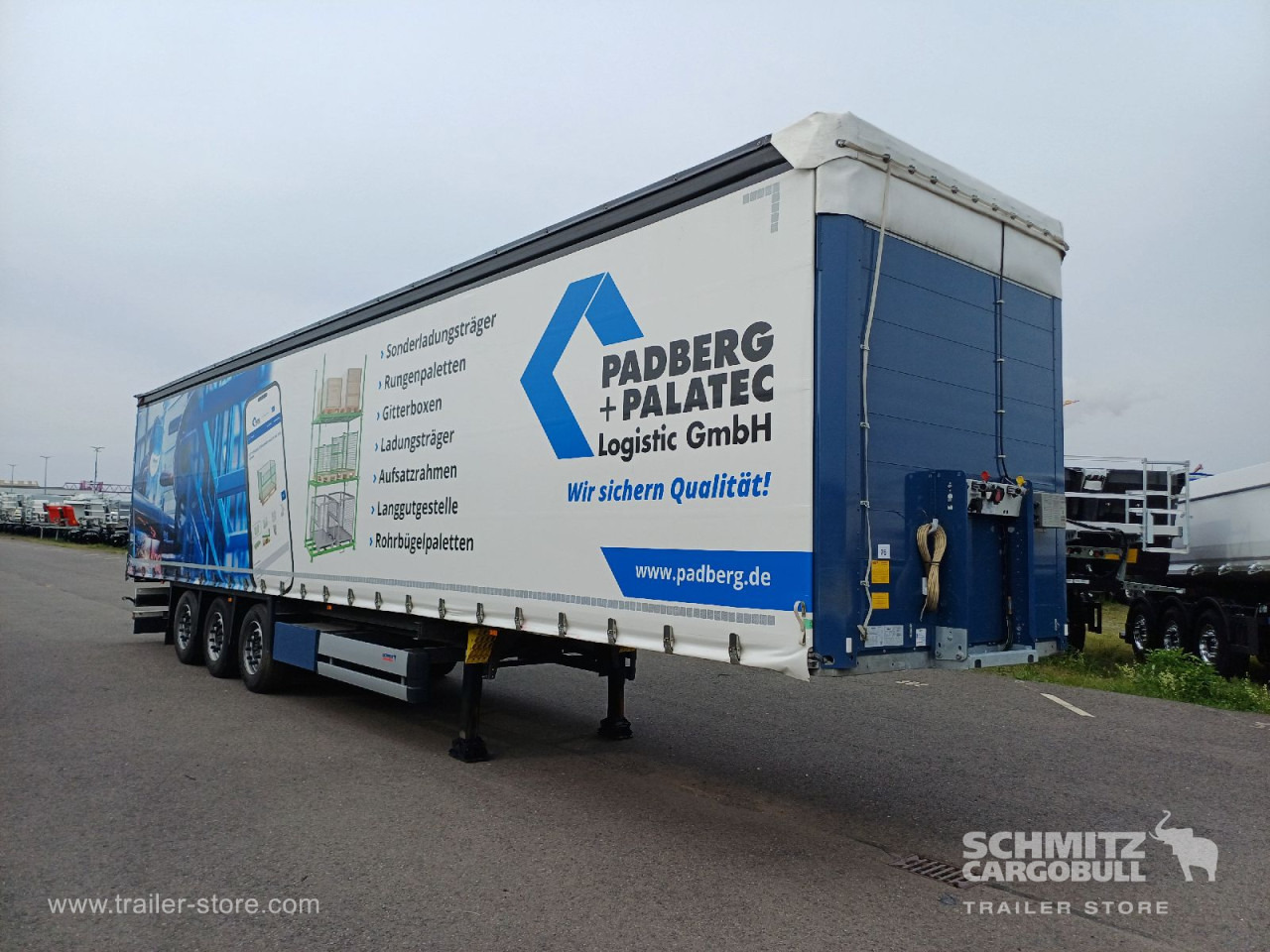 SCHMITZ Auflieger Curtainsider Standard - Semi-reboque de lona: foto 1 SCHMITZ Auflieger Curtainsider Standard - Semi-reboque de lona: foto 1
