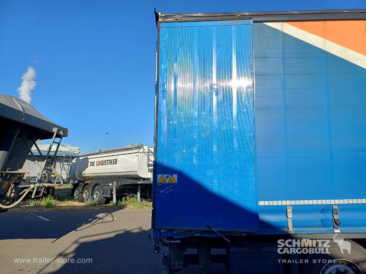 Semi-reboque de lona SCHMITZ Auflieger Curtainsider Standard Forklift holder: foto 13