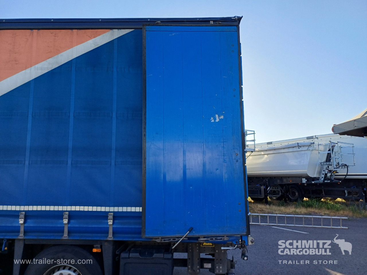 Semi-reboque de lona SCHMITZ Auflieger Curtainsider Standard Forklift holder: foto 12