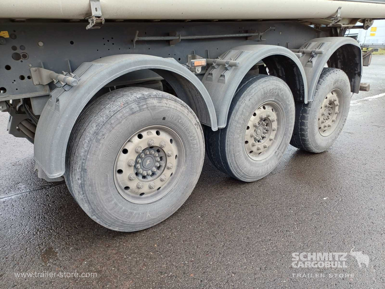 SCHMITZ Auflieger Kipper Alukastenmulde 24m³ - Semi-reboque basculante: foto 2 SCHMITZ Auflieger Kipper Alukastenmulde 24m³ - Semi-reboque basculante: foto 2