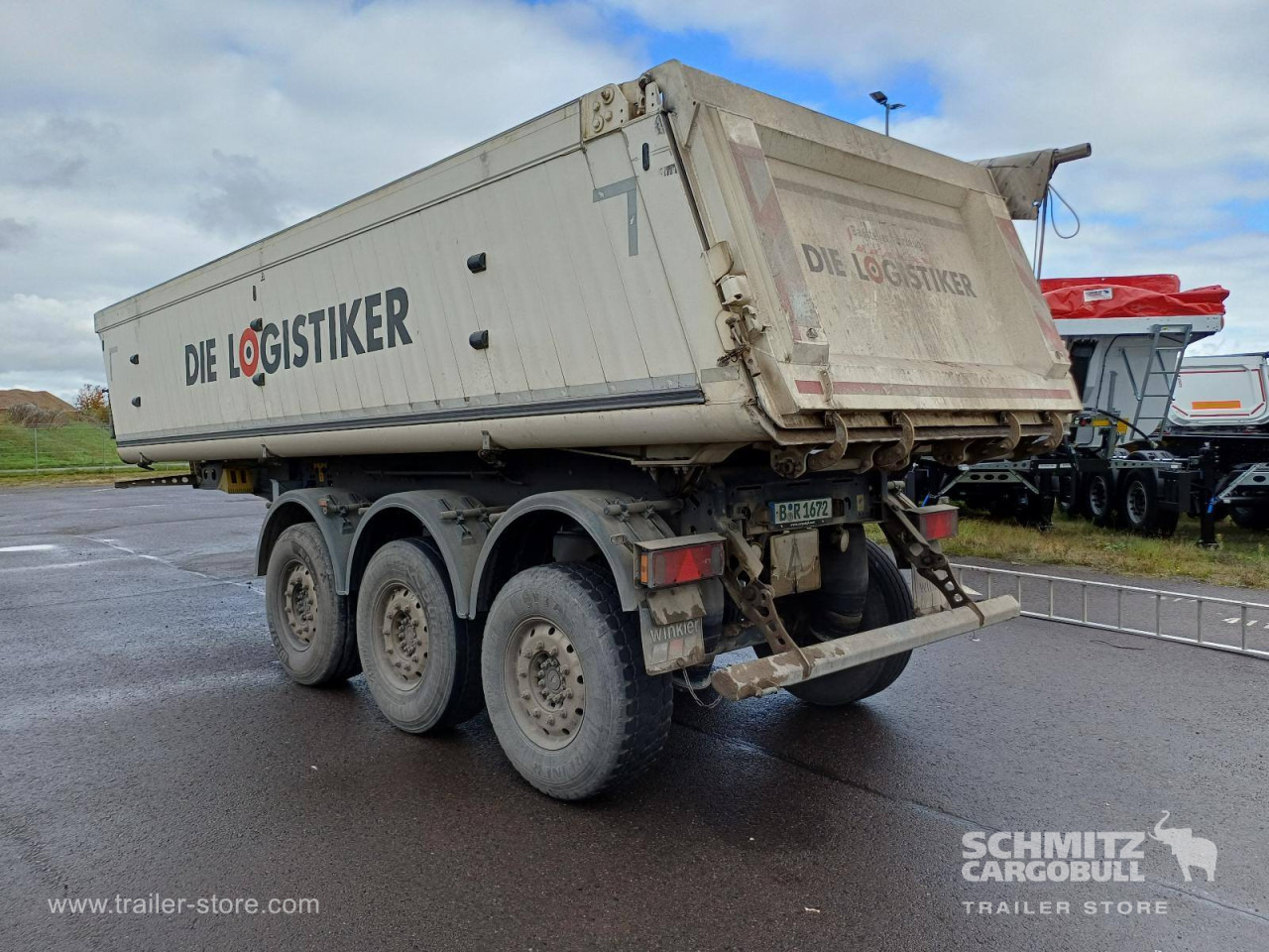 SCHMITZ Auflieger Kipper Alukastenmulde 24m³ - Semi-reboque basculante: foto 4 SCHMITZ Auflieger Kipper Alukastenmulde 24m³ - Semi-reboque basculante: foto 4