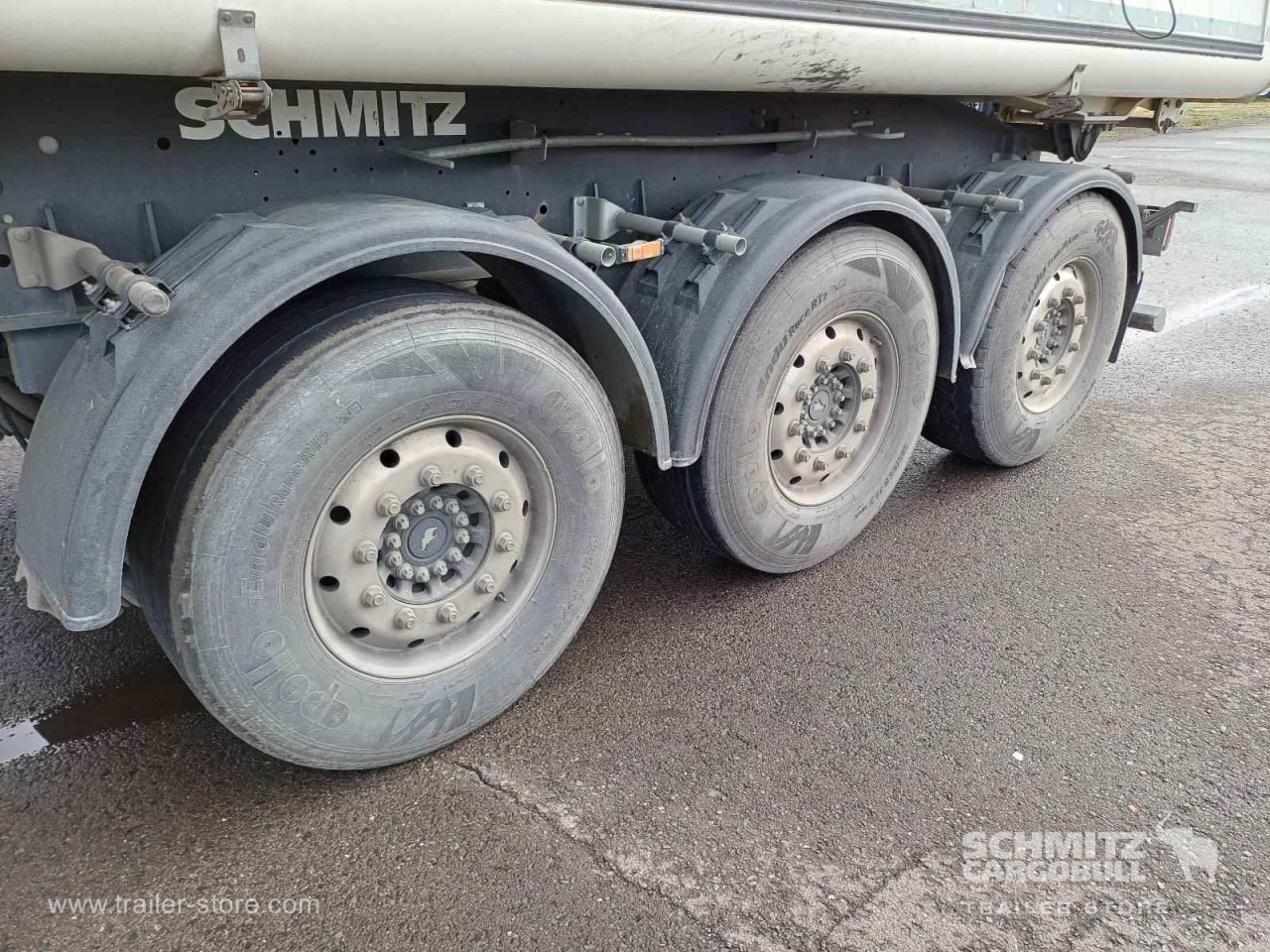 SCHMITZ Auflieger Kipper Alukastenmulde 24m³ - Semi-reboque basculante: foto 2 SCHMITZ Auflieger Kipper Alukastenmulde 24m³ - Semi-reboque basculante: foto 2