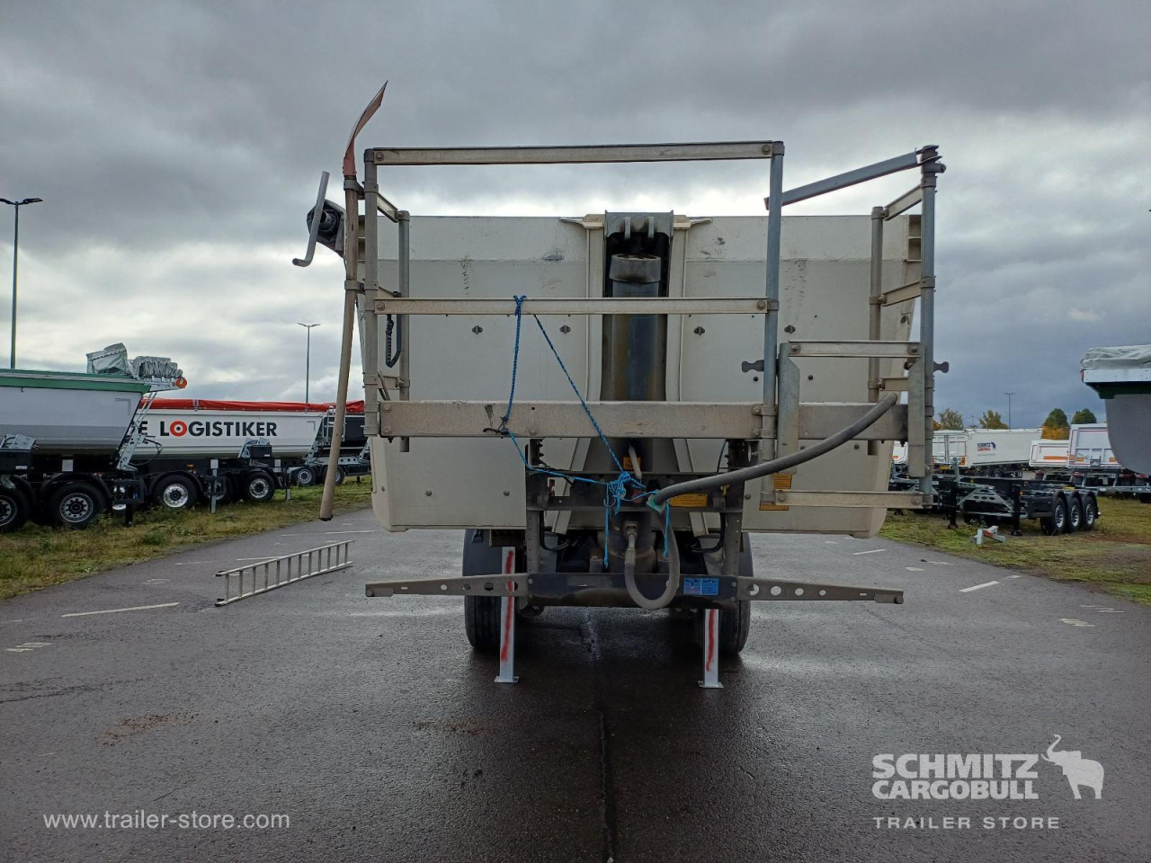 Semi-reboque basculante SCHMITZ Auflieger Kipper Alukastenmulde 24m³: foto 9