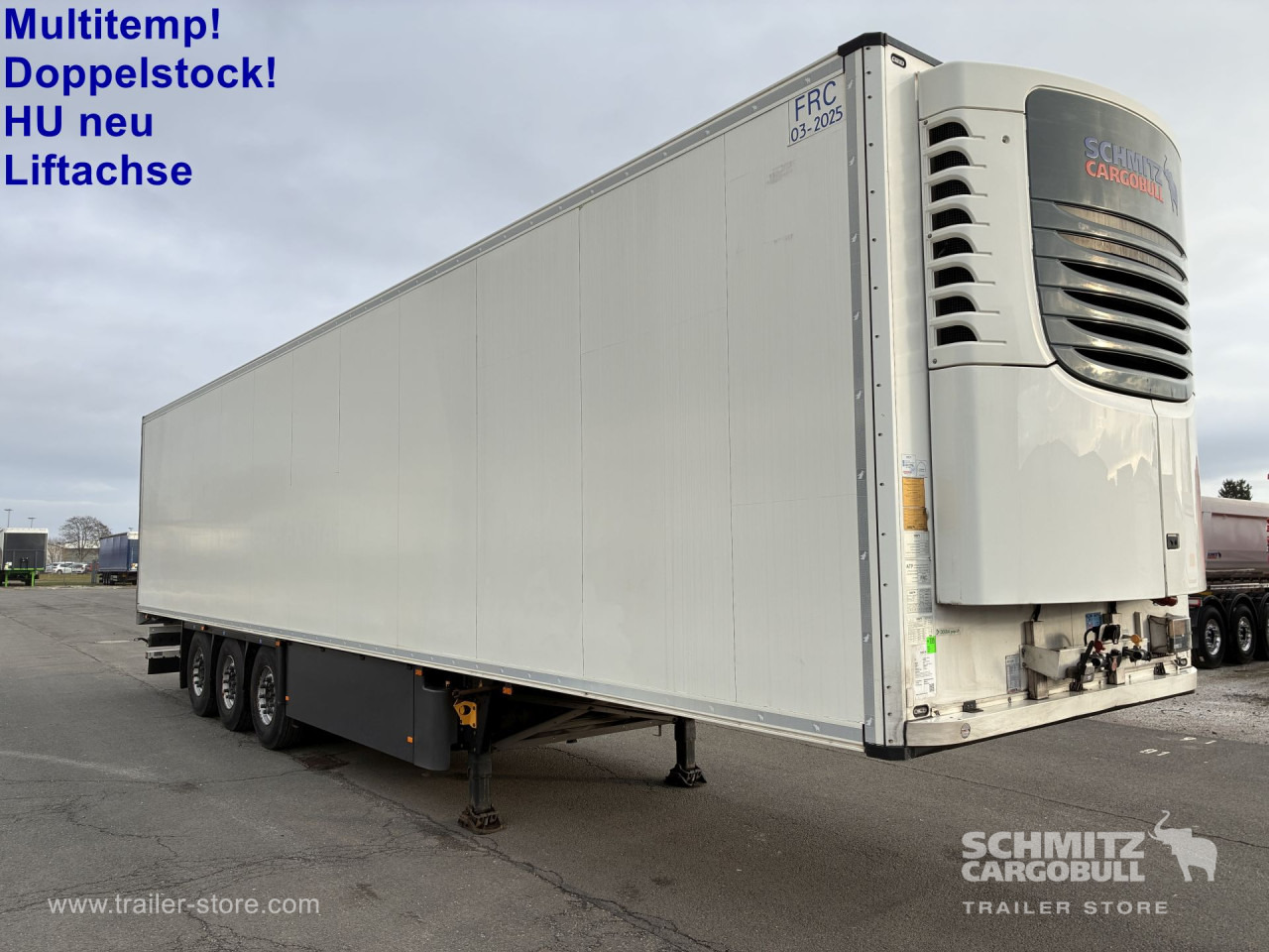 SCHMITZ Auflieger Tiefkühler Multitemp Double deck - Semi-reboque isotérmico: foto 1 SCHMITZ Auflieger Tiefkühler Multitemp Double deck - Semi-reboque isotérmico: foto 1