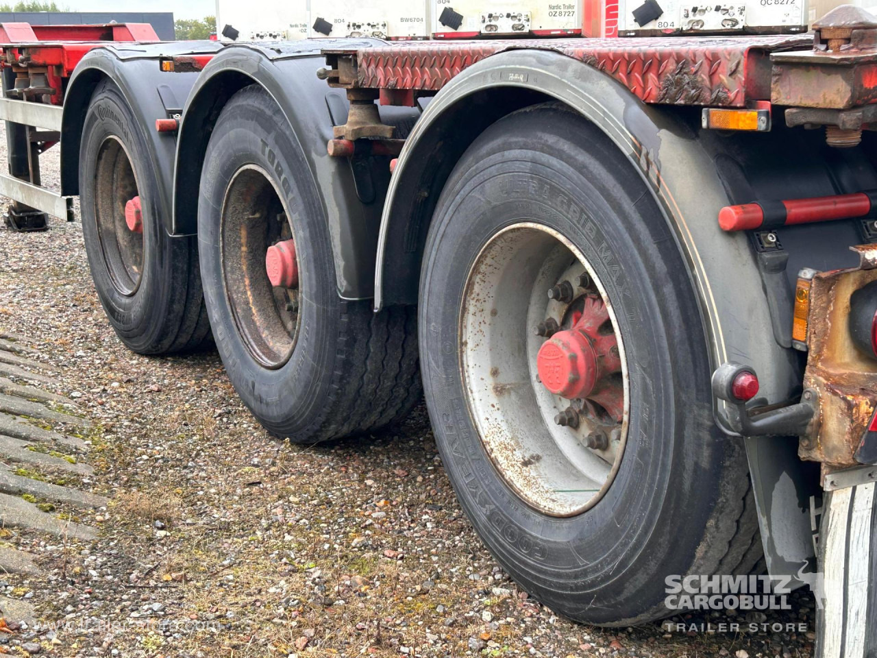 SCHMITZ Containerchassis Standard - Semi-reboque transportador de contêineres/ Caixa móvel: foto 3 SCHMITZ Containerchassis Standard - Semi-reboque transportador de contêineres/ Caixa móvel: foto 3