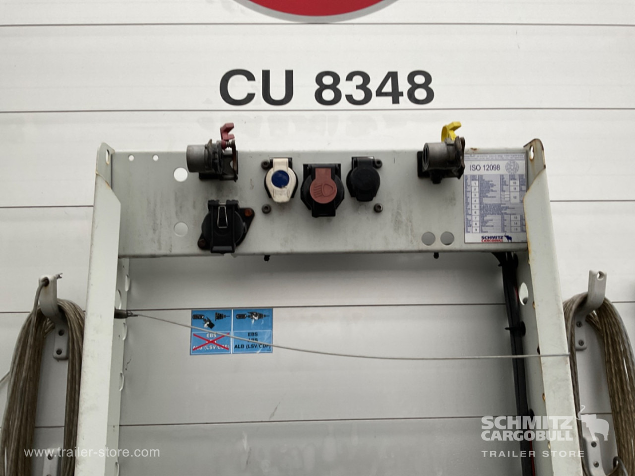 Semi-reboque de lona SCHMITZ Curtainsider Standard Forklift holder: foto 12