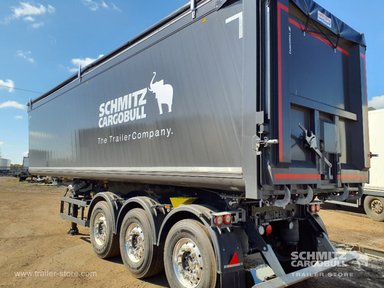 Semi-reboque basculante SCHMITZ Tipper Alu-square sided body 55m³: foto 12