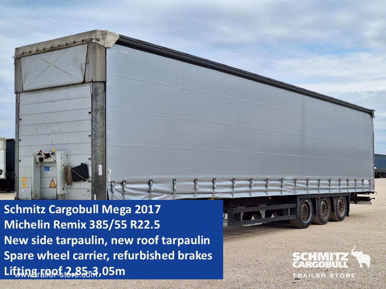 SCHMITZ Curtainsider Mega - Semi-reboque de lona: foto 1 SCHMITZ Curtainsider Mega - Semi-reboque de lona: foto 1