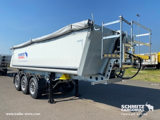 SCHMITZ Tipper Alu-square sided body 24m³ - Semi-reboque basculante: foto 1 SCHMITZ Tipper Alu-square sided body 24m³ - Semi-reboque basculante: foto 1