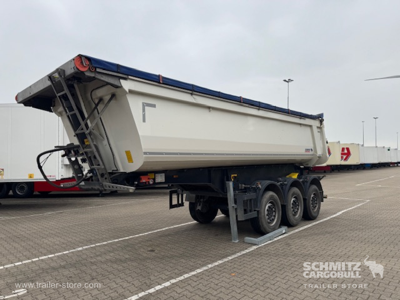 SCHMITZ Oplegger Kipper Standard 25m³ - Semi-reboque basculante: foto 1 SCHMITZ Oplegger Kipper Standard 25m³ - Semi-reboque basculante: foto 1