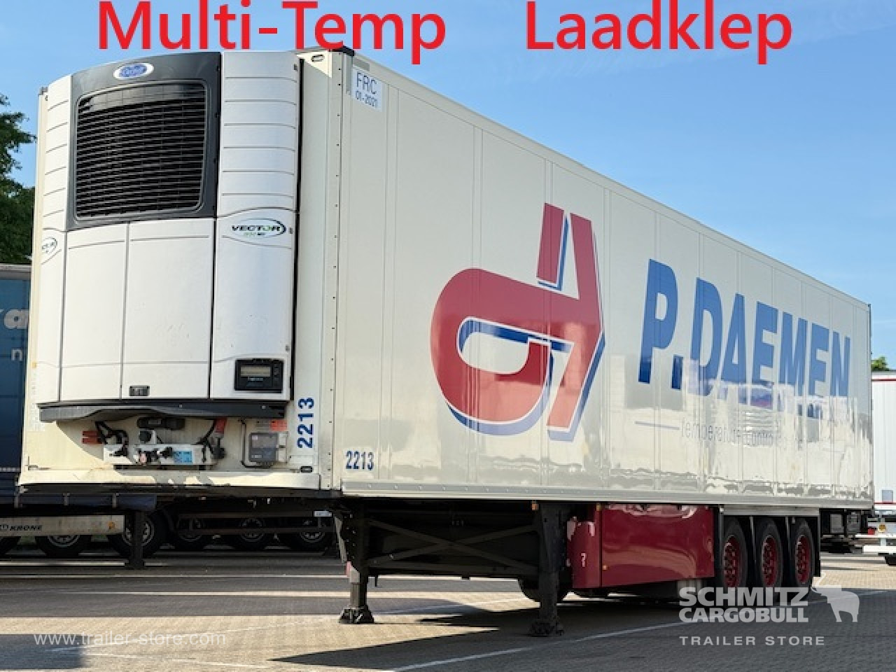 SCHMITZ Oplegger Vries Multitemp Taillift - Semi-reboque isotérmico: foto 1 SCHMITZ Oplegger Vries Multitemp Taillift - Semi-reboque isotérmico: foto 1