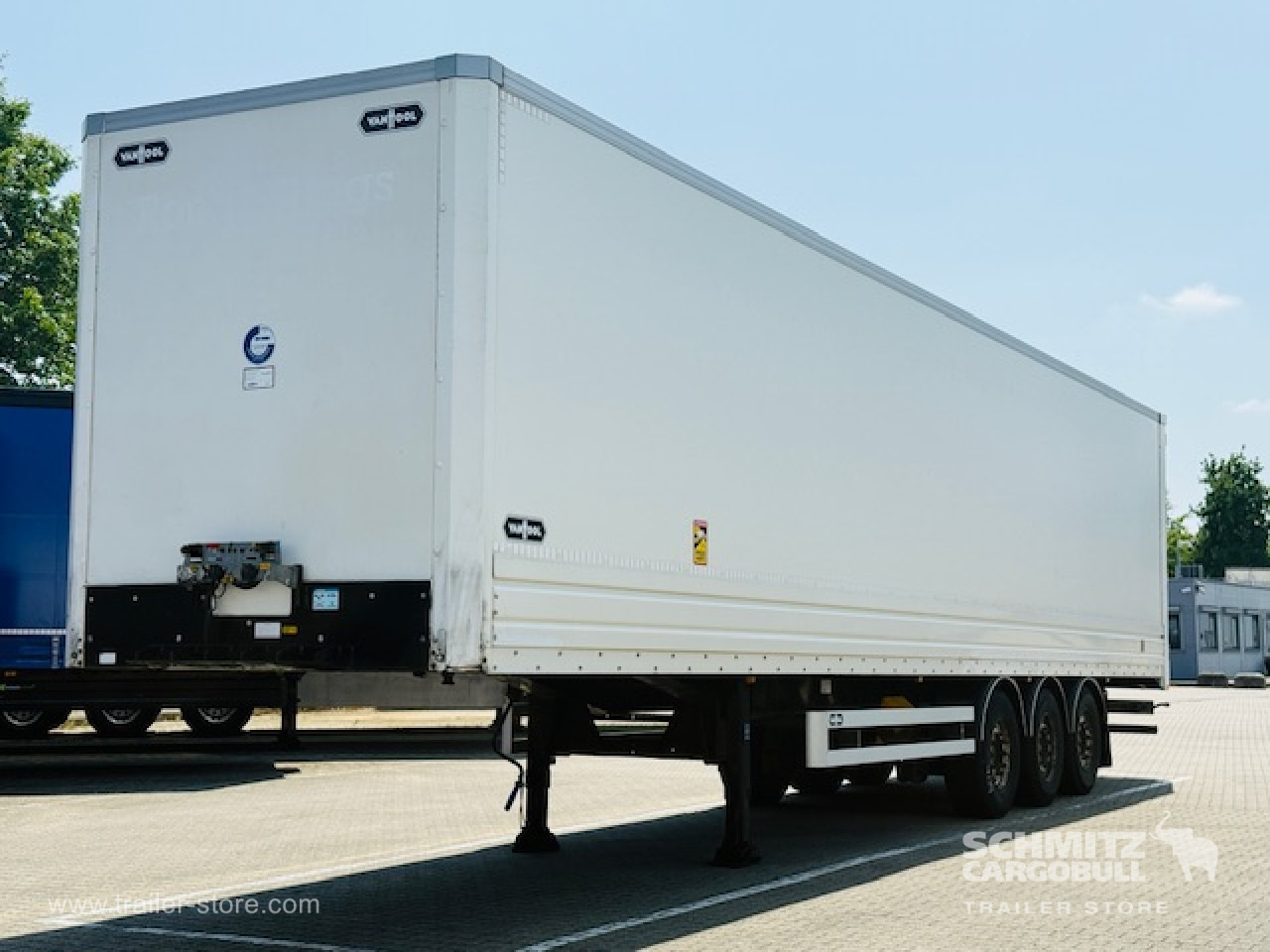 VANHOOL Oplegger Kasten Standard - Semi-reboque furgão: foto 1 VANHOOL Oplegger Kasten Standard - Semi-reboque furgão: foto 1