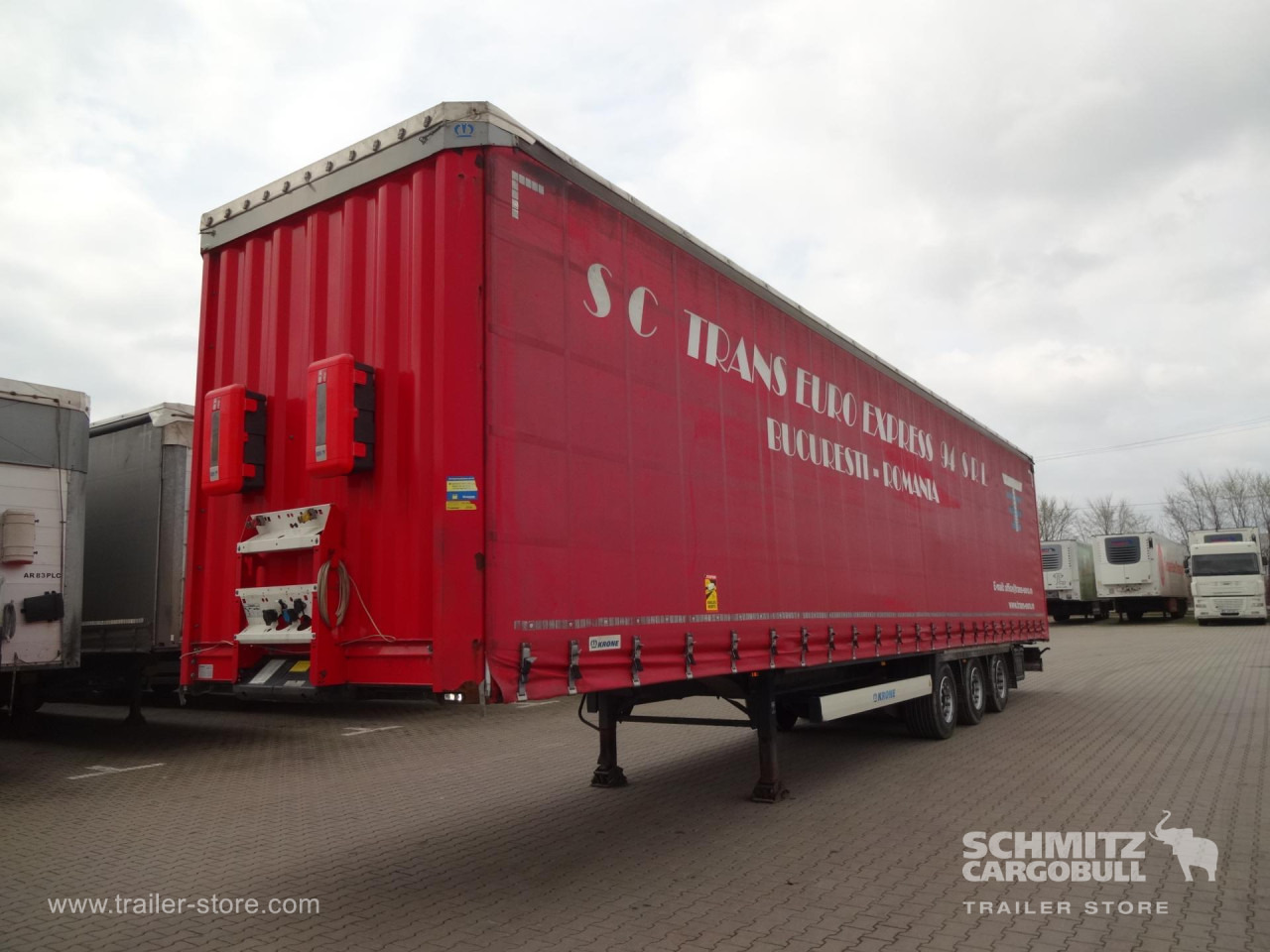 KRONE Curtainsider Mega - Semi-reboque de lona: foto 5 KRONE Curtainsider Mega - Semi-reboque de lona: foto 5
