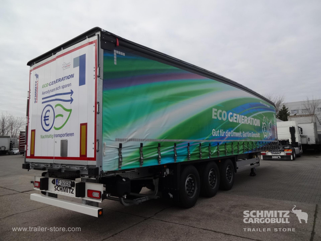SCHMITZ Curtainsider Standard - Semi-reboque de lona: foto 1 SCHMITZ Curtainsider Standard - Semi-reboque de lona: foto 1