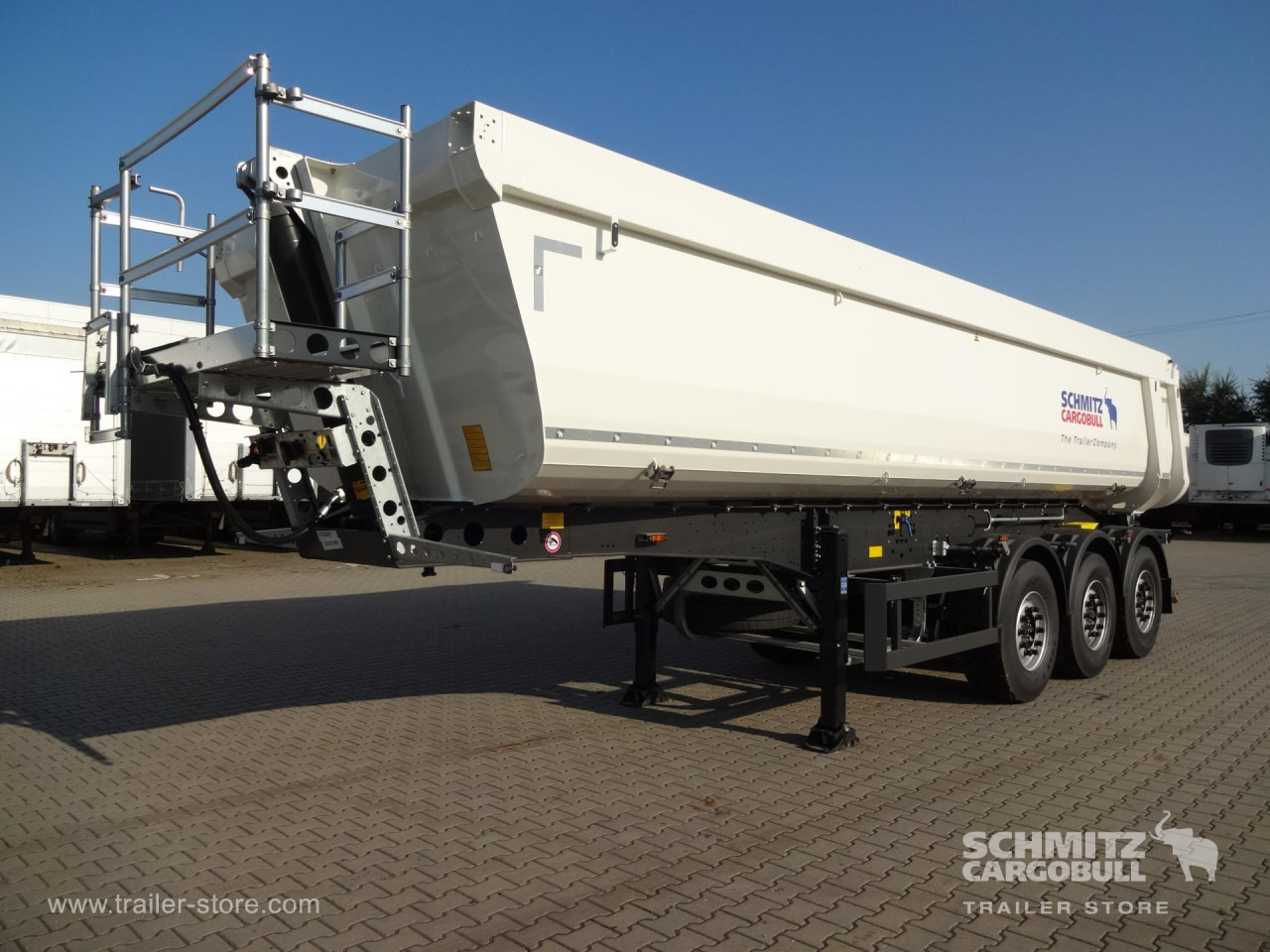 SCHMITZ Tipper Steel half pipe body 27m³ - Semi-reboque basculante: foto 4 SCHMITZ Tipper Steel half pipe body 27m³ - Semi-reboque basculante: foto 4