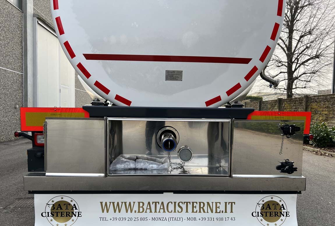 Semi-reboque cisterna para transporte de alimentos novo Bata CISTERNA MODELLO INOX STANDARD NUOVA: foto 6