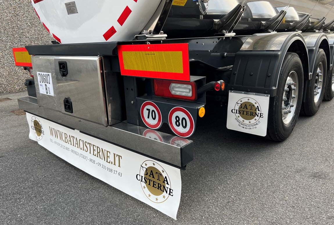 Semi-reboque cisterna para transporte de alimentos novo Bata CISTERNA MODELLO INOX STANDARD NUOVA: foto 7